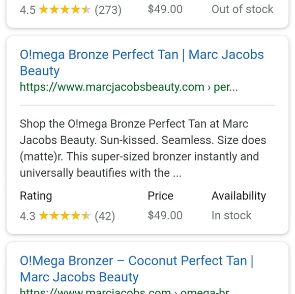 Marc Jacobs O!Mega Bronzer - Picture 2 of 3